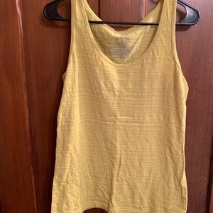 Tribal pattern yellow tank